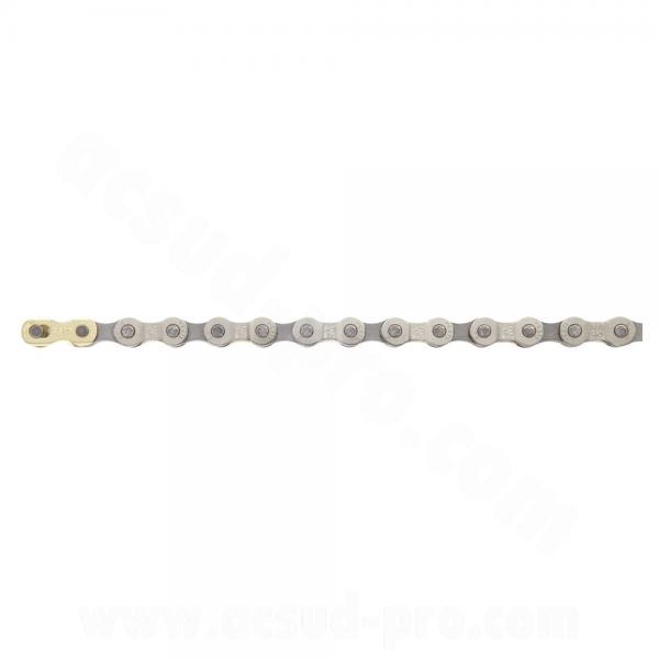 CHAINE VELO 9V. SRAM PC-971 ARGENT 114 MAILLONS 2.38