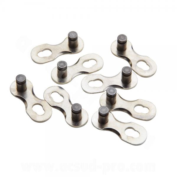 CONNECTEUR CHAINE VELO 7/8V. SRAM (BLISTER DE 4) (ATTACHE RAPIDE)