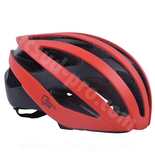 CASQUE VELO ADULTE SAFETY LABS IN-MOLD EROS ROUGE T.L (58-61CM)