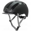 CASQUE VELO ADULTE PERF URBAN NOIR MAT AVEC VISIERE AMOVIBLE T.L (58-61CM)