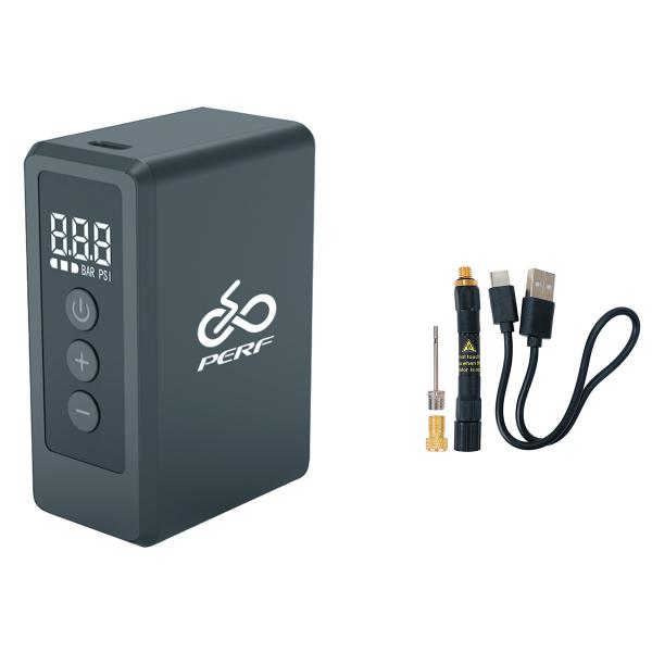 MINI COMPRESSEUR DIGITAL VELO 8 BARS - RECHARGE USB