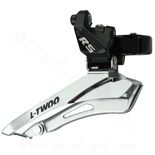 DERAILLEUR AVANT ROUTE L-TWOO R5 DOUBLE PLATEAUX 9V. A COLLIER
