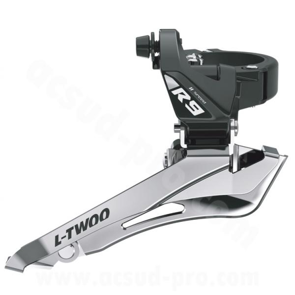 DERAILLEUR AVANT ROUTE L-TWOO R9 DOUBLE PLATEAUX 11V. A COLLIER