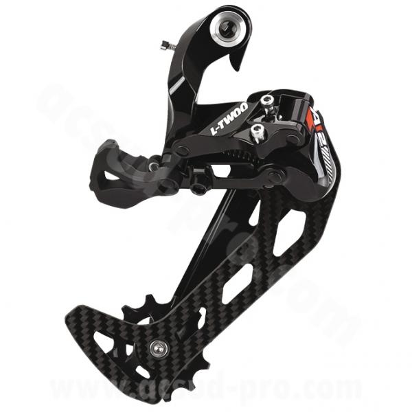DERAILLEUR ARRIERE 12V. VTT L-TWOO A12 MAX 52D NOIR/ROUGE