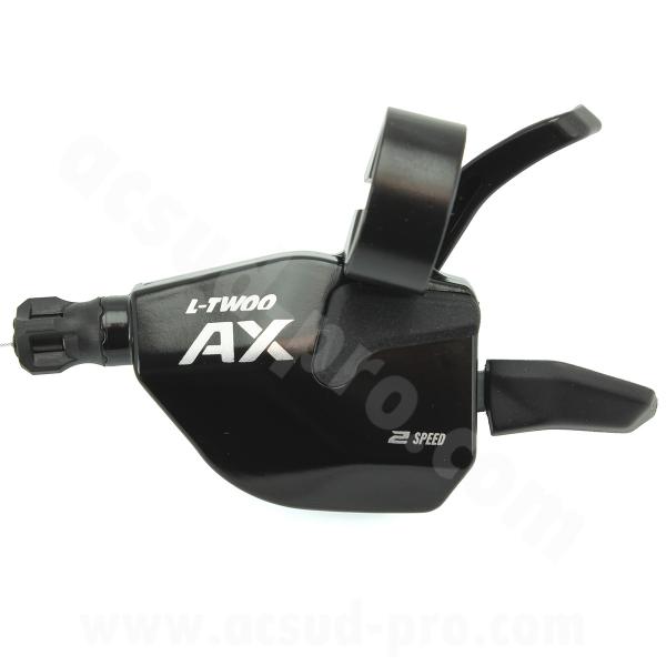 MANETTE DE DERAILLEUR GAUCHE VTT L-TWOO DOUBLE AX 2X11V.