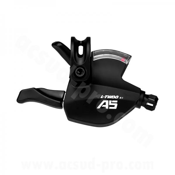 MANETTE DE DERAILLEUR VTT DROITE L-TWOO DOUBLE A5 2/3X9V.