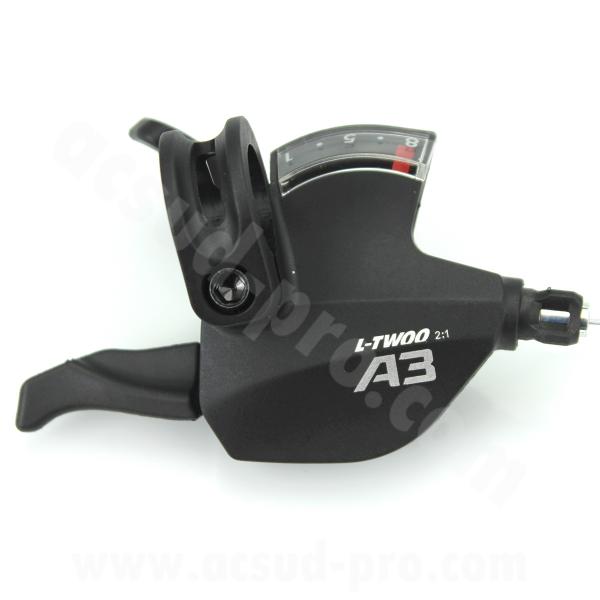 MANETTE DE DERAILLEUR VTT DROITE L-TWOO A3 8V.