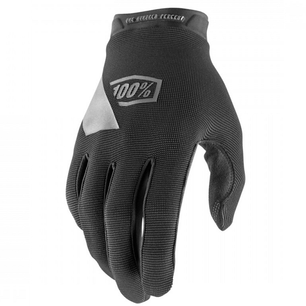 GANTS VELO 100% RIDECAMP ENFANT M BLACK