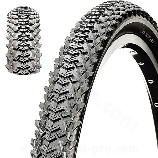 PNEU VELO 26 x 1.95 CST GRIZZLY PEAK  NOIR TRINGLE RIGIDE TR (53-559)