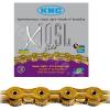 CHAINE VELO 10V. KMC X10SL 112 MAILLONS OR 241g 2.38