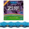 CHAINE VELO 1V. KMC Z510HX BLACK NANO 112 MAILLONS BLEU (BMX)