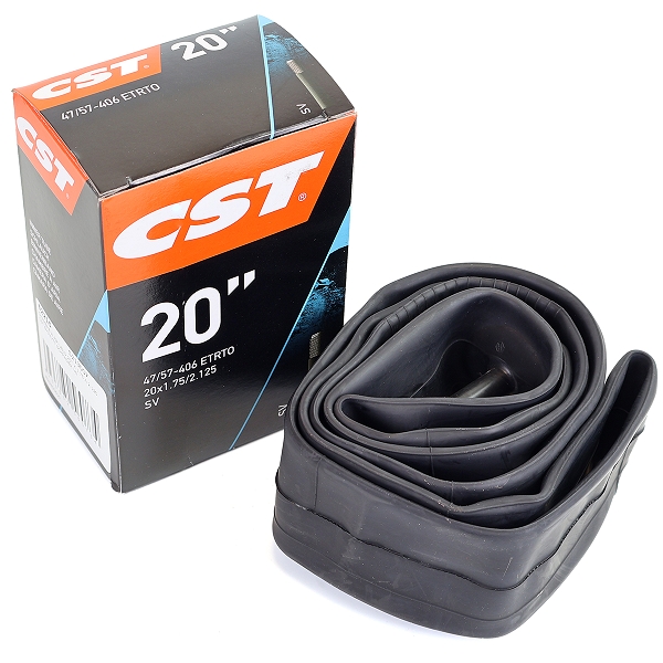 CHAMBRE A AIR VELO 20'' x 1.75 A 2.125 CST BMX/VTT SCHRADER VS