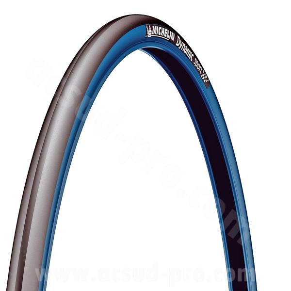 PNEU VELO 700 x 23 MICHELIN DYNAMIC SPORT BLEU 3x30TPI 300G TRINGLE RIGIDE TR (23-622)