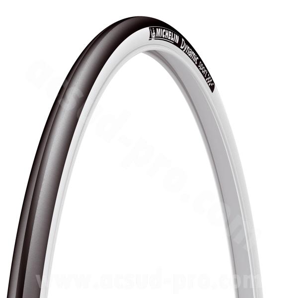 PNEU VELO 700 x 23 MICHELIN DYNAMIC SPORT BLANC 3x30TPI 310G TRINGLE RIGIDE TR (23-622)