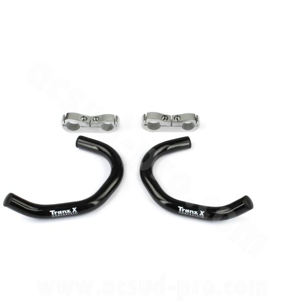 PAIRE DE PROLONGATEUR TRIBAR IMP. Noir ou Gris (Ne reste que du Gris en stock)