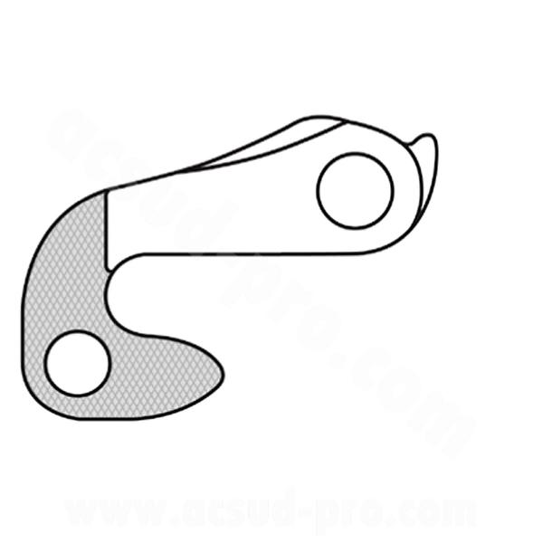 PATTE DE DERAILLEUR MARWI N° 139 / GH-139