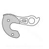 PATTE DE DERAILLEUR MARWI  N° 119 / GH-119