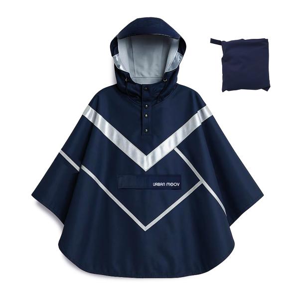 T'NB- PONCHO DE PLUIE TNB IMPERMEABLE REFLECHISSANT - TAILLE M