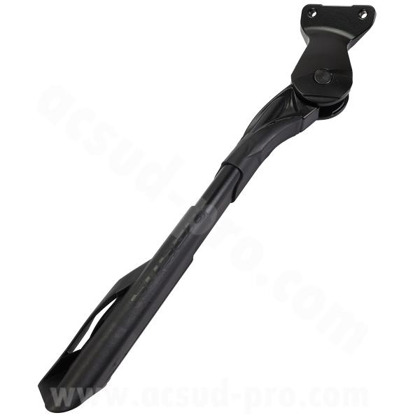 BEQUILLE VELO URSUS E-BIKE 24" 26" 28" REGLABLE RENFORCEE ALU NOIR - ESPACEMENT 40MM