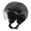 T'NB- CASQUE VELO TNB VIZION LED AVEC FEU STOP ET CLIGNOTANTS - GRIS ANTHRACITE - TAILLE M (55-58CM)