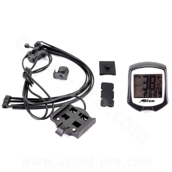 COMPTEUR A FIL 9 FONCTIONS NOIR/BLANC