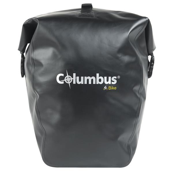 SACOCHE ARRIERE VELO COLUMBUS WATERPROOF 20L NOIR 42X32X17