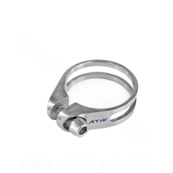 COLLIER DE TIGE SELLE VELO TOKEN FULL TITANE Ø31.8 13g