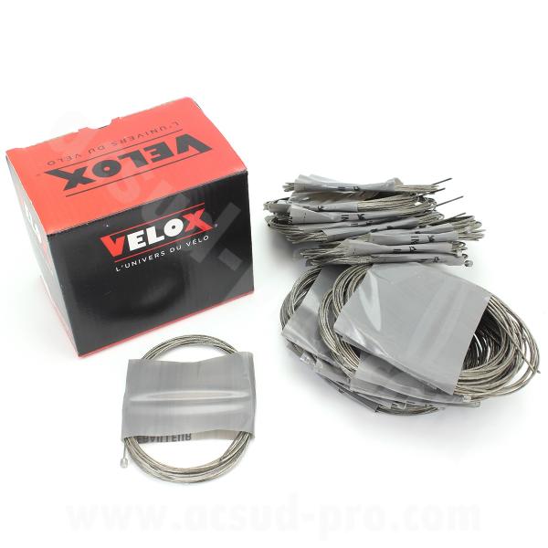 CABLE FREIN VTT INOX VELOX  G.7  2.50m (BOITE DE 25)