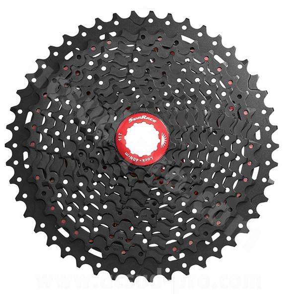 CASSETTE 11 VITESSES 11-46 SUNRACE NOIR