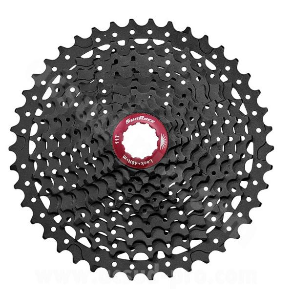 CASSETTE 11 VITESSES 11-42 SUNRACE NOIR