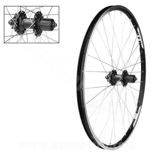 ROUE ARRIERE VELO 27.5" VELOX XC/ALL MOUNTAIN NEO DISC ALU MOYEU SHIMANO DEORE M475 CASSETTE 9/10/11  V