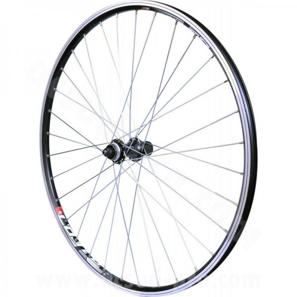 ROUE ARRIERE VELO 26" VELOX COMBO V-BRAKE / DISC ALU CASSETTE
