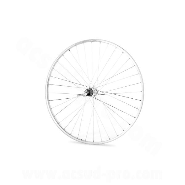 ROUE ARRIERE VELO 700x35 VTC 28" CASSETTE 9/10/11V. A BLOCAGE (ETRTO 19-622) SHIMANO QC300   36T