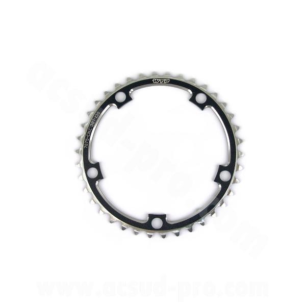 PLATEAU WTP Ø110mm 38 DENTS ROUTE COMPACT NOIR