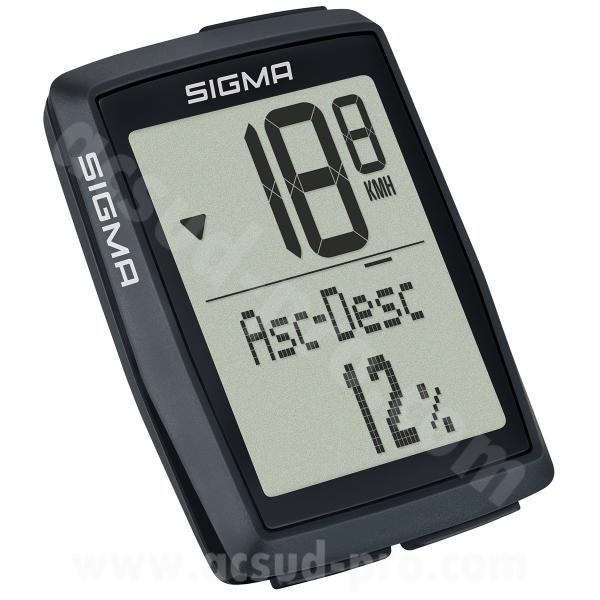 COMPTEUR SIGMA BC 14.0 WL STS SANS FIL AVEC CADENCE DE PEDALAGE (14 FONCTIONS)
