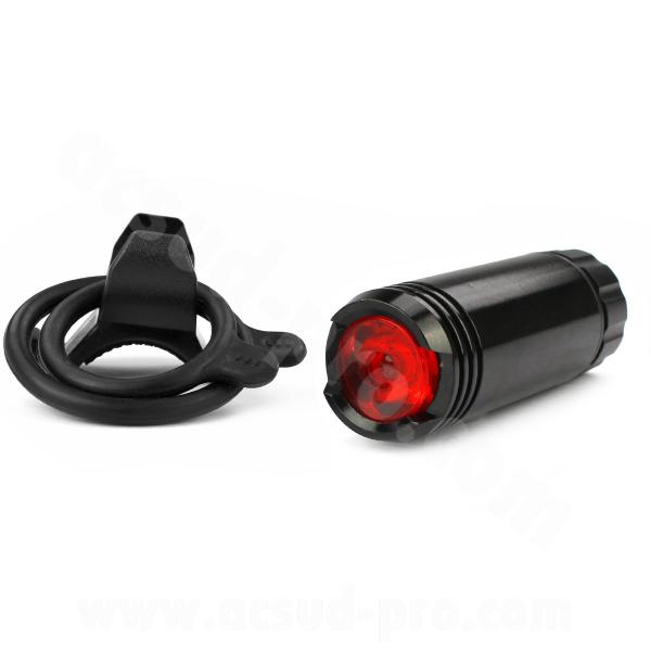 ECLAIRAGE VELO ARRIERE RECHARGEABLE USB WTP SPORT ET OUTDOOR METAL