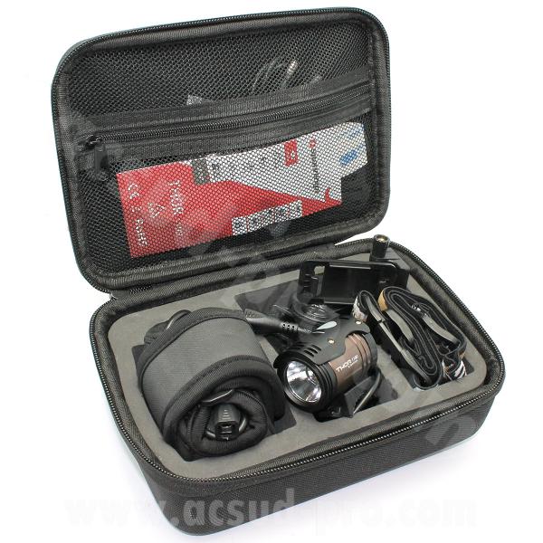 ECLAIRAGE VELO AVANT A BATTERIE SPANNINGA THOR 1100 LUMENS (KIT COMPLET)