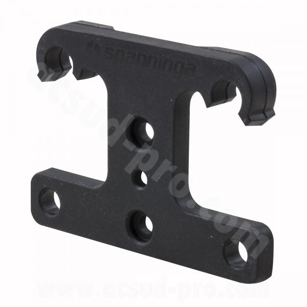 SUPPORT ECLAIRAGE VELO SPANNINGA FIXATION CHARIOT DE SELLE ARRIERE BR 11