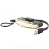 ECLAIRAGE VELO AVANT USB SUR GUIDON SPANNINGA ARCO NOIR