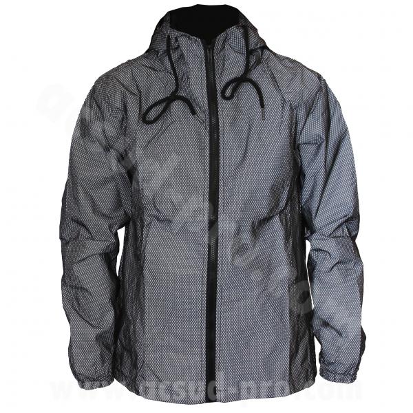 VESTE DE VELO 3D REFLECHISSANTE AVEC CAPUCHE TAILLE  L