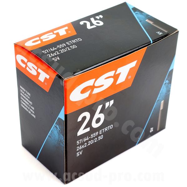 CHAMBRE A AIR VELO 26" x 2.20 A 2.50 CST VS