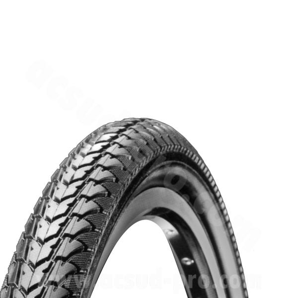 PNEU VELO 20 x 1.75 CST C1446 SKIP NOIR AVEC BANDE ANTI-CREVAISON 5MM - TRINGLE RIGIDE TR (47-406)