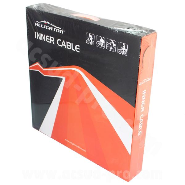 CABLE FREIN VELO ROUTE ACIER INOXYDABLE 1.75m  (BOITE DE 100)