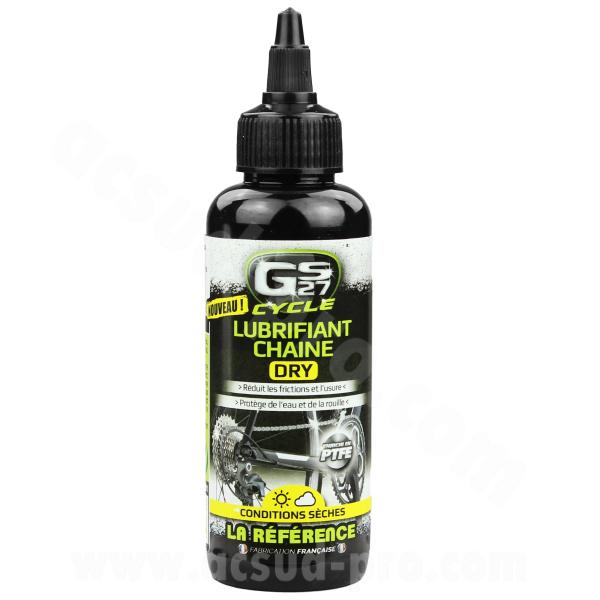 LUBRIFIANT CHAINE DRY GS27 CYCLES 125ML