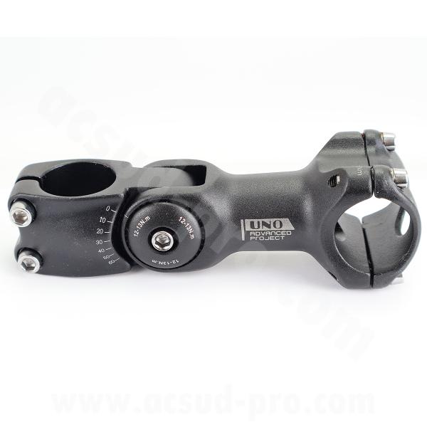 POTENCE VELO ALU REGLABLE 110MM  Ø31.8