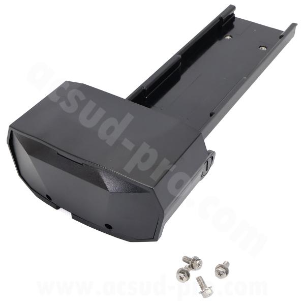 SUPPORT DE BATTERIE AVEC CLES- POUR VELO EZO BELLEVILLE / TNT BIKE ONDE 24 /  ONDE 26 / ONDE 28.
