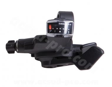 MANETTE DE DERAILLEUR DROITE 7V. PUSH PULL SRAM RAPID. X3