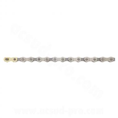 CHAINE VELO 9V. SRAM PC-971 ARGENT 114 MAILLONS 2.38