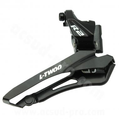DERAILLEUR AVANT ROUTE L-TWOO R2 DOUBLE PLATEAUX 7V. A BRASER
