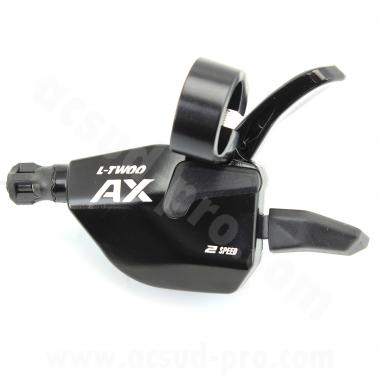 MANETTE DE DERAILLEUR VTT GAUCHE L-TWOO DOUBLE AX 2X12V.